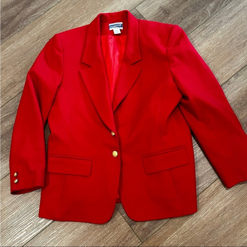 Pendleton 100% Virgin Wool Blazer - image 1